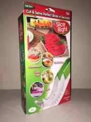 As Seen On Tv NIB WATERMELON Honey Dew Cake Cantaloupe SLICER Brand New in BOX