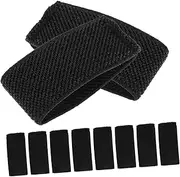 Totority Elastic Belt Keepers Durable Canvas Strap Organizers Versatile Twill Loops for Wide Police Belts and Back Secure Waist