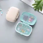 Tablet Container Bpa Free Multipurpose 8 Grids Tablets Pills Storage Box