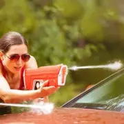 Powerful Auto Electric Water Gun for Adults & Kids Automatic Water Blaster Toy