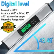 Electronic Spirit Level Digital Display Inclinometer Ruler Waterproof Caliper