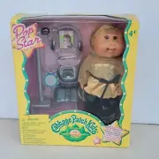 CABBAGE PATCH KIDS POP STAR COLLECTION Gold Black Outfit Mini Doll 7.5 in Jan 26