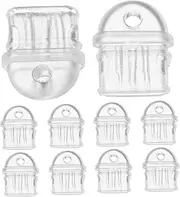 HONMEET 10Pcs Type C Dust Plugs Charging Port Cover Stoppers Dust Protection for Laptops and Phones Compatible with All Type C Devices Easy Installation Stylish Transparent