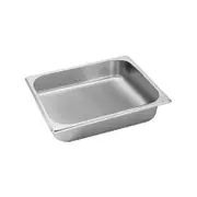SOGA 1/2 GN Pan Stainless Steel 6.5cm Deep