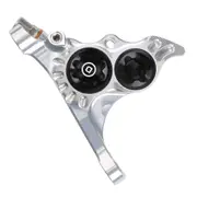 Hope Rx4+ Caliper Flatmount+20Mm Dot Fluid - Silver Size Black / Front Brake