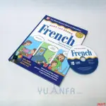 兒童玩中學法語啟蒙兒歌游戲 PLAY AND LEARN FRENCH 1本書+MP3