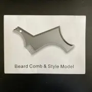 Beard Shaping Style Template Comb All In One Tool Clear