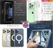 For iPhone Clear MagSafe Case 15 14 13 12 11 Pro ProMax Plus Mini X XR XS 7/8P 8