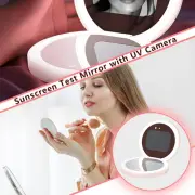 Compact Mirror Sunscreen Test Handheld Mini Smart Mirror Camera' with UV K2Q0