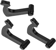 Alipis 3pcs Tonearm Clamp Record Player Vinyl Accessories Vinyl Arm Buckle Turntable Accessory Vinyl Arm Adapter Record Arm Adapter Holder for Vinyl Records Turntable Adapter Iron Black