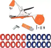 Swetero Plant Tying Machine Tool with 10000pcs Staples and 20 Rolls Tape