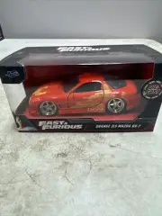 JADA TOYS.. FAST AND FURIOUS ORANGE JL5 MAZDA RX7