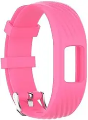 [ISOUDE] 2 Style Silicone Watch band For Garmin VivoFit 4 Watch Watchbands Smart watch Accessories Wrist Bracelet Strap Sports