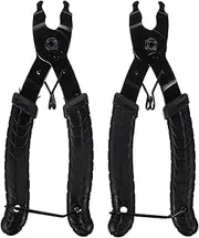 BESPORTBLE 2pcs Bike Chain Link Plier Tool Bicycle Chain Quick Link Opener Closer Remover Compatible with All