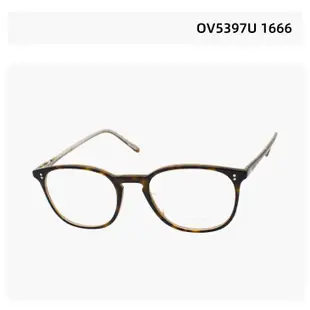 Oliver Peoples OV5397U 摩根費里曼同款 透明手工板材全框復古潮流眼鏡 男生女生眼鏡框【幸子眼鏡】