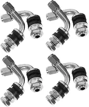 TIDTALEO Valve Stem Extensions Kit 8pcs for Wheel Tire Valves Reinforced Material for Enhanced Durability Elegance