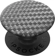 PopSockets: PopGrip Expanding Stand and Grip with a Swappable Top for Phones & Tablets - Carbonite Weave