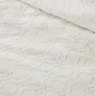 Adairs Super King Quilt Cover In Matelassé Soft Cotton Fabric With Edging/ BNIP