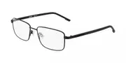 Flexon H6078 003 Men's Glasses Black Size 52 - Private Health Rebate - Blue Light Block Available