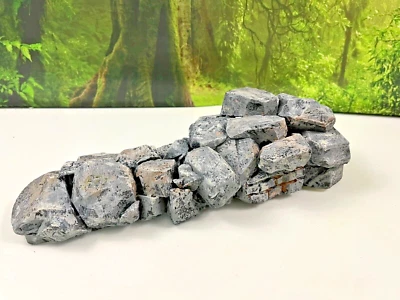 Wargaming Terrain PAINTED LG line of sight 1-PIECE Rock pile Warhammer 40k D&D