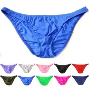 Fashionable Men's Low Rise Underwear Seamless Breathable Briefs Multiple Colors