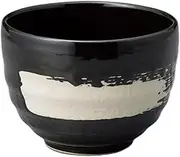 Brush (Black) Ippuku Bowl [3.9 x 2.8 inches (10 x 7.3 cm), 11.5 fl oz (340 cc)] | Ippuku Bowl |