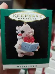 1995 Hallmark Keepsake Friendship Duet Ornament Bunny Mouse NIB NEW IN BOX