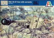 Italeri 1/72 Pak 40 AT Gun with Crew ITA-06096