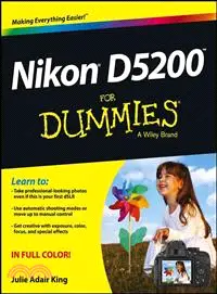 在飛比找三民網路書店優惠-Nikon D5200 for Dummies