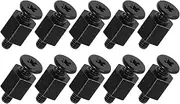 Happyyami 10Pcs SSD Mounting Kit Sturdy Screws for Computer Accessory Compatible with Laptop Motherboards Easy Installation Resistant Design