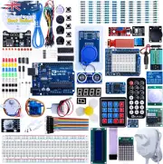 UNO R3 Starter Kit with Tutorial Compatible with Arduino IDE 200+ Items