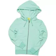 New Dakine Women's Lightweight Go To Full Zip Hoodie Medium Seafoam Green