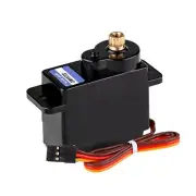 Upgrade Metal Steering Gear Servo JR Plug For Axial SCX-24 RGT 1/24 RC Car