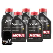 5L Motul SPECIFIC 948B 5W20 Wix XP Filter Motor Oil Change Kit API SN (for: Honda)