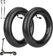 ulip (2 Pack 10x2.5 Replacement Inner Tubes with 90 Degree for Nanrobot D4 Plus D6+ Gotrax Gmax Ultra Mantis 10 Pro SE Kugoo M4 Zero 10X VSETT Scooter