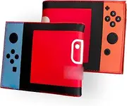 BAGOSEF Retro Gamepad-Inspired Boys Wallet - Silicone Surface Material with Classic Game Gamepad Design, Multiple Card Slots and Coin Pocket - Video Game Kids Wallet, GAME-1, Retro