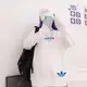 Adidas三葉草 男女 運動黑白休閑圓領寬松透氣長袖T恤IS5362