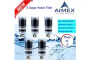 8 Stage Water Filter Cartridges x 5