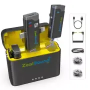 ZealSound V7 Pro Wireless Lavalier Microphone