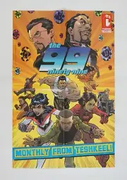the Ninety-Nine 13" x 20" Poster - Teshkeel Comics - Muslim Superheroes 99 Islam