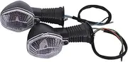 Motorcycle Turn Signal Light Blinker for GSF600 GSF650 GSF1200 GSF1250 GSF 600 650 1200 1250 DL650(WHITE)
