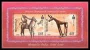 2006 50 years of diplomatic relations with India - Mongolia - souvenir sheet