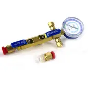 Yellow Jacket 93860 2-Valve SuperEvac Evacuation Manifold, Gauge Mount