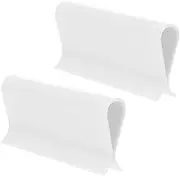 Alipis 2Pcs Plastic Window Shade Grips Lightweight Curtain Accessories for Roller Blinds Easy to Operate from Damage Smooth Edges for Various Cordless Styles