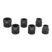 M7 Stubby Socket Set with 1/2" Square Drive 6-Piece SAE (MA-42006S)