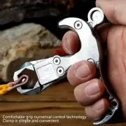 Stainless 3 Finger Archery Release Aids Caliper Trigger Grip Compound Bow