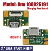 Original USB Charging Port Board Type-C Dock Connector For ONN 100026191 Tablet