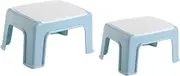 ANDRESLAD 1pc Lightweight Plastic Footstool for Portable Stool Height for Boy Girl Shock Resistant Design for Bathing Everyday Use