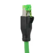 M12 To RJ45 Industrial Ethernet Cable Waterproof Connecting Line Wire 5m/16.4ft