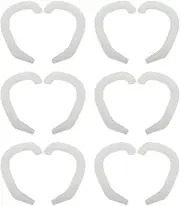 Beavorty Baby Ear Aesthetic Corrector: Infant Silicone Auricle Correction Patch 6 Pairs Aesthetic Corrector Baby Auricle Valgus Corrector For Babies Protruding Ears White